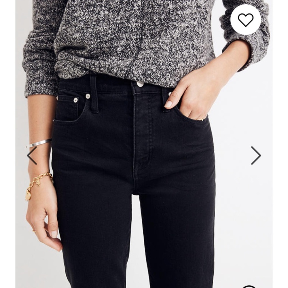 Madewell Classic Straight Jeans in Lunar Wash